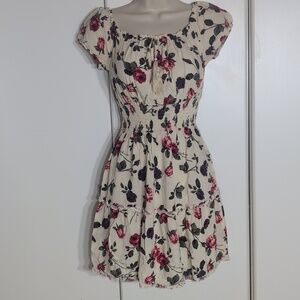 J. For Justify Floral Off-Shoulder Dress Size Small